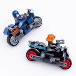 LEGO Marvel 76260 Black Widow & Captain America Motorcycles