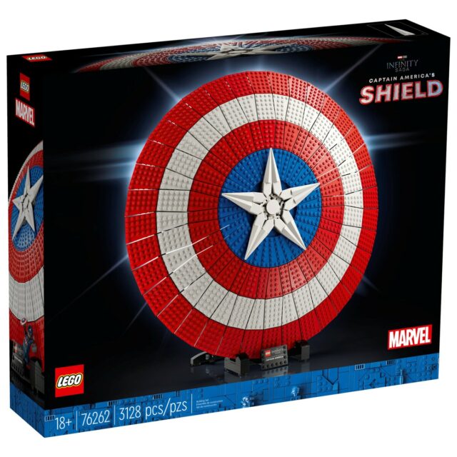 Nouveauté LEGO Marvel 76262 Captain America’s Shield : disponible en précommande