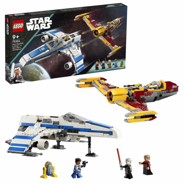 LEGO Star Wars 75364 New Republic E-Wing vs. Shin Hati's Starfighter