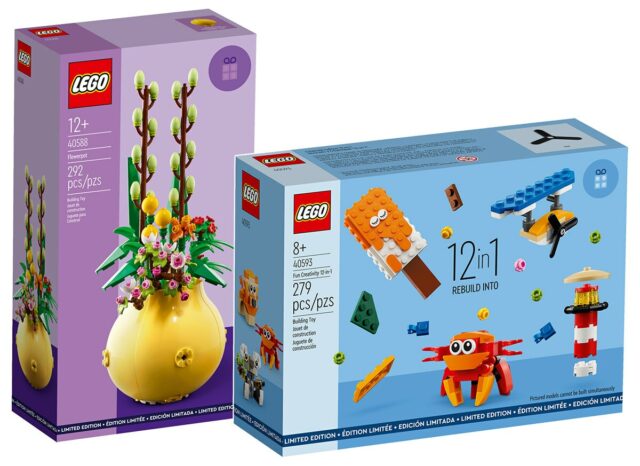 LEGO 40588 40593 cadeaux juillet 2023