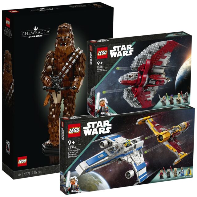 LEGO Star Wars sept 2023 75362 75364 75371