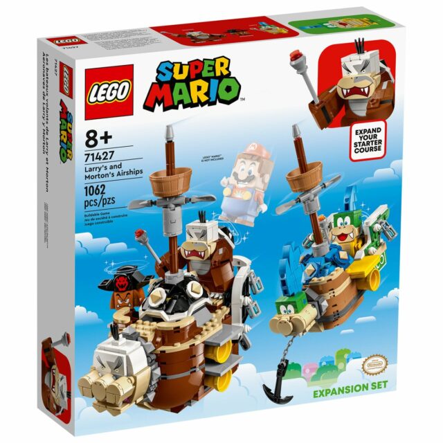 LEGO Super Mario 71427 Larry's and Morton's Airships Expansion Set