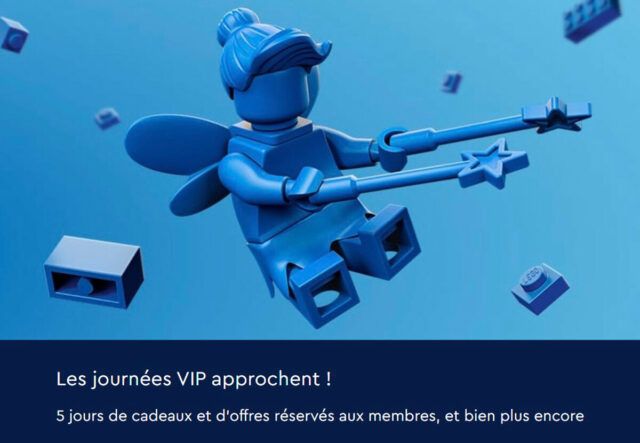 LEGO journées VIP juillet 2023