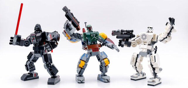 Review LEGO Star Wars 75368 Darth Vader Mech, 75369 Boba Fett Mech & 75370 Stormtrooper Mech