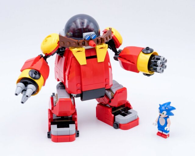 Review LEGO Sonic 76993 Sonic vs. Dr. Eggman's Death Egg Robot