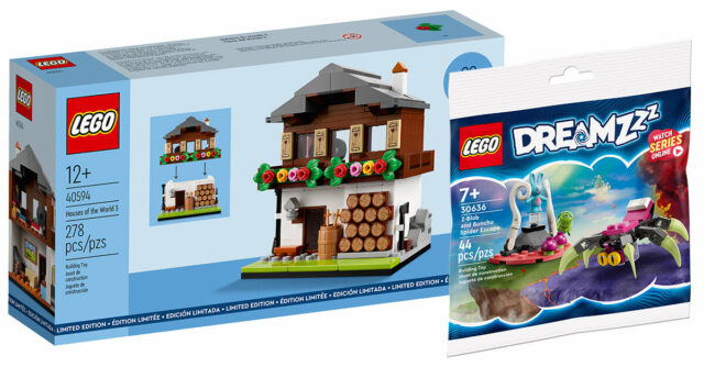 LEGO 30636 40594 cadeaux aout 2023