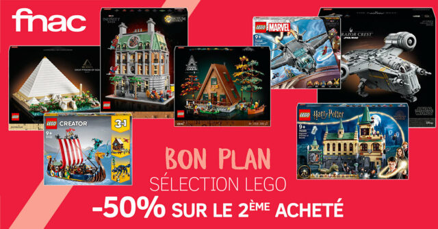 LEGO Fnac promo aout 2023