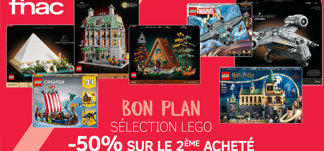 LEGO Fnac promo aout 2023