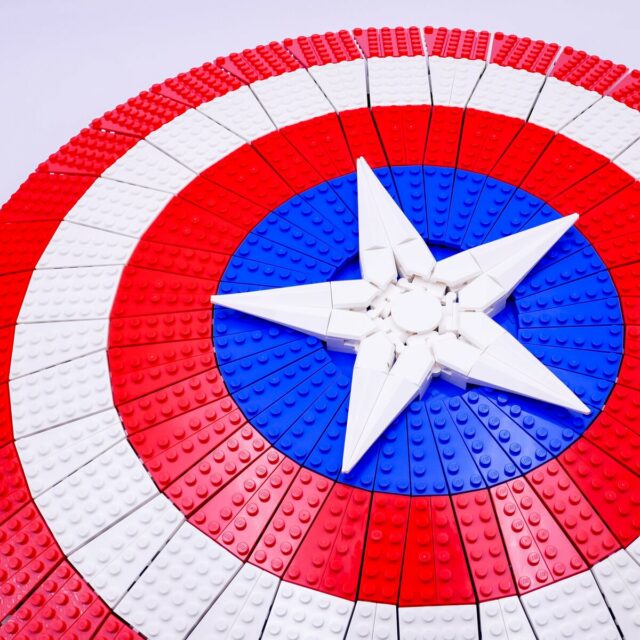 Review LEGO Marvel 76262 Captain America's Shield