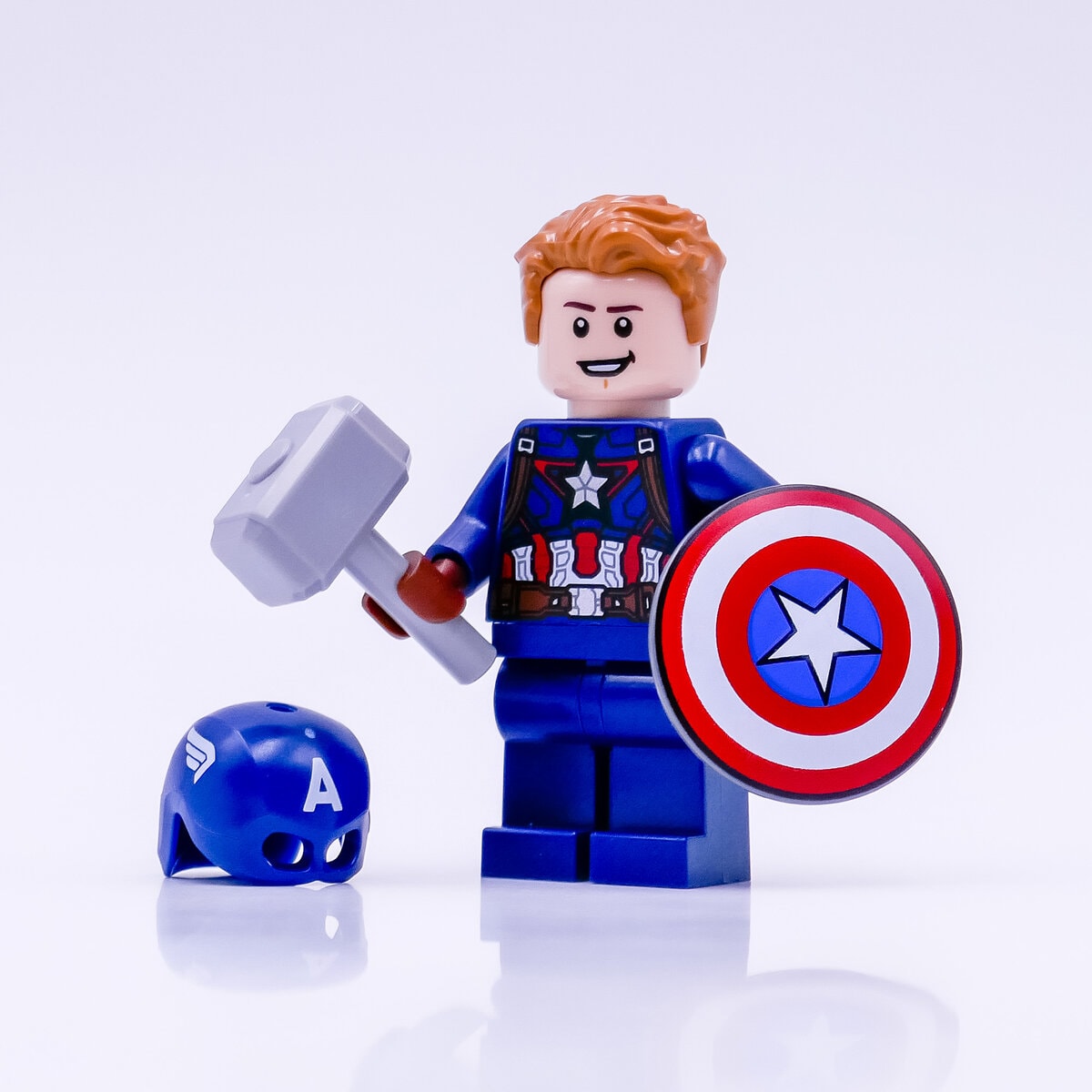 Notice / Instruction Lego® Super Heroes - Le bouclier de Captain America -  76262