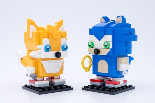Review LEGO BrickHeadz 40627 Sonic & 40628 Tails