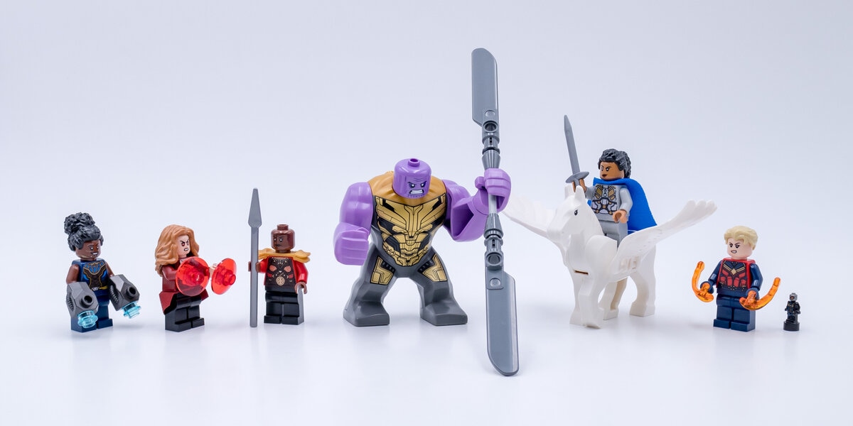 Thanos et le Gant de l'Infini - HelloBricks