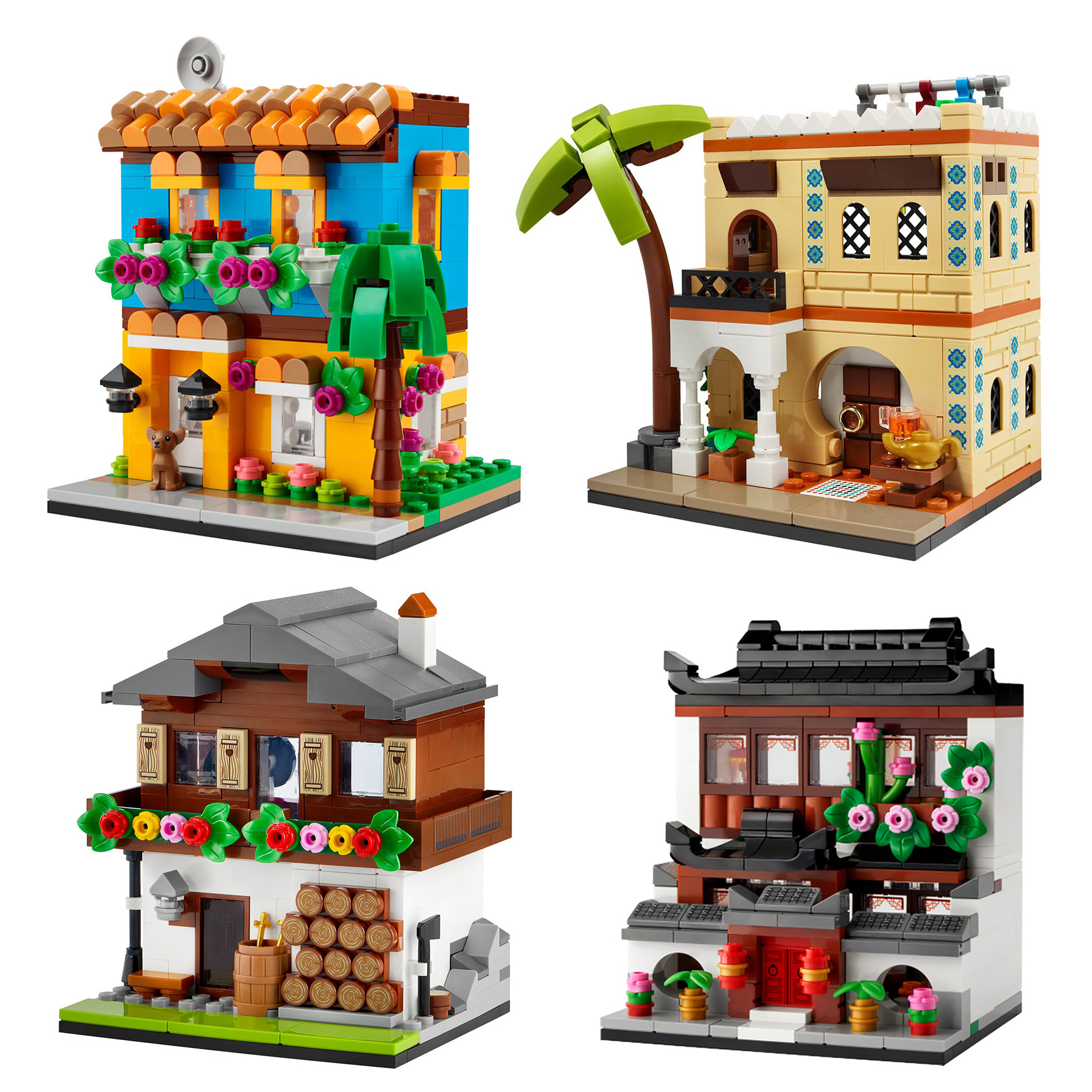 LEGO 40599 Houses of the World 4 : le set est en ligne sur le Shop