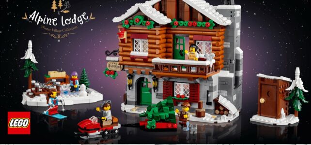 LEGO Icons 10325 Alpine Lodge Winter Village 2023