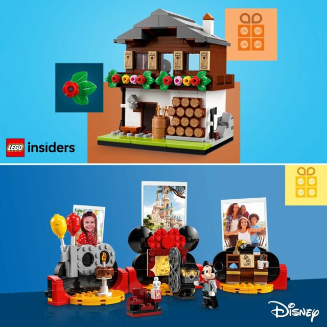 LEGO 40594 40600 cadeaux septembre 2023