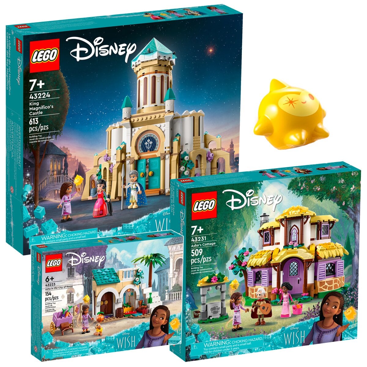 Nouveautés LEGO Disney 2023 Wish (Asha et la Bonne Étoile) : les sets sont  en ligne - HelloBricks