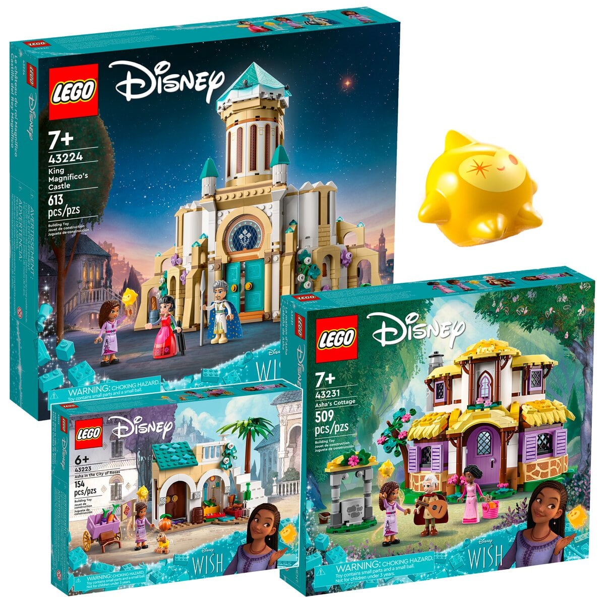 LEGO® Disney Princess Wish Asha in the City of Rosas 154 Piece Buildin