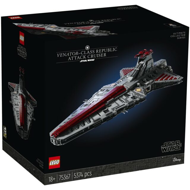 LEGO Star Wars 75367 Venator-Class Republic Attack Cruiser Ultimate Collector Series