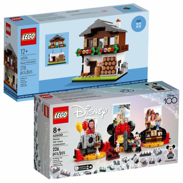 LEGO cadeaux septembre 2023 40594 40600