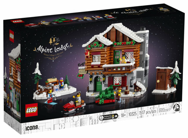 LEGO Icons 10325 Alpine Lodge Winter Village 2023