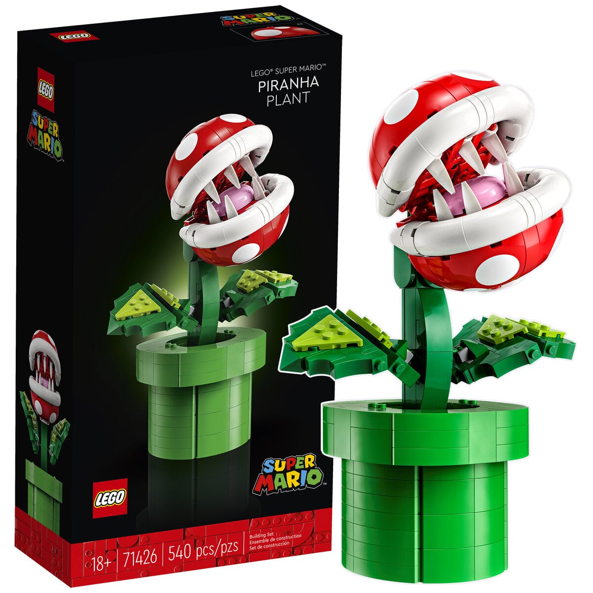 LEGO Super Mario 71426 Piranha Plant : le set est en ligne sur le Shop -  HelloBricks