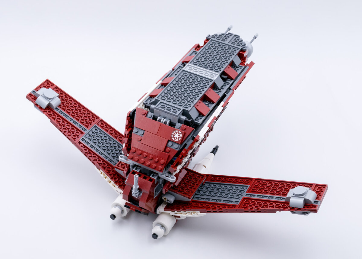 Review LEGO Star Wars 75354 Coruscant Guard Gunship - HelloBricks