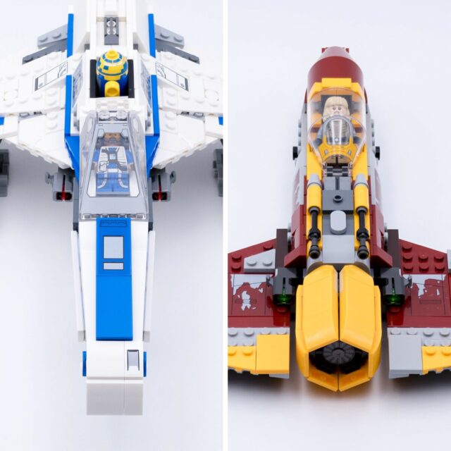 Review LEGO Star Wars 75364 New Republic E-wing vs. Shin Hati's Starfighter