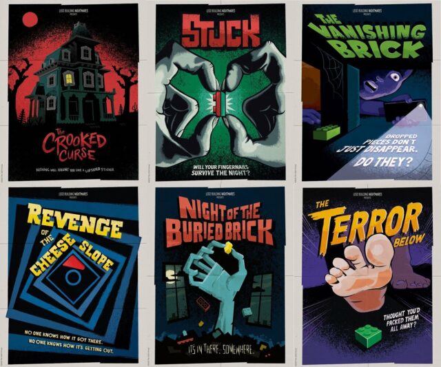 LEGO VIP Insiders Halloween posters