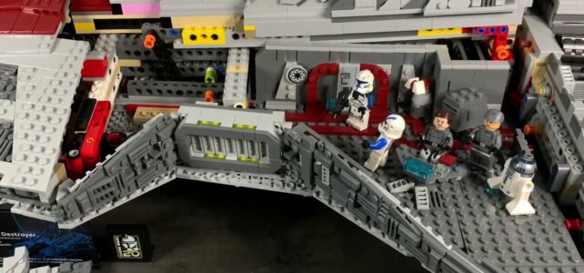 Intérieur LEGO Star Wars 75367 Venator-Class Republic Attack Cruiser UCS