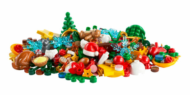 Polybag LEGO 40609 Christmas Fun VIP Add-On Pack