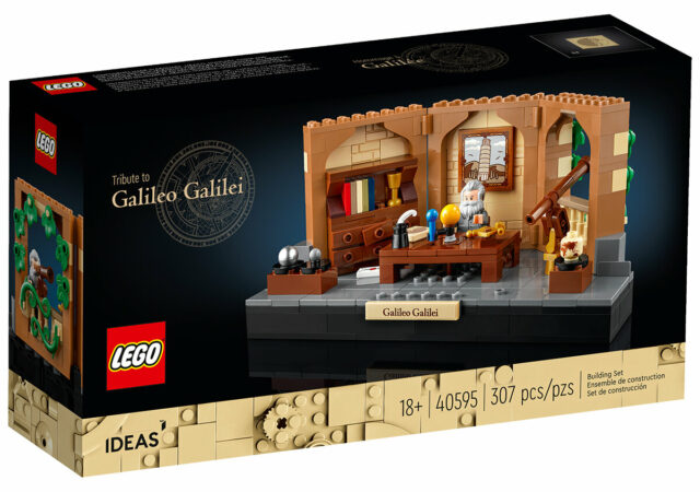 Cadeau LEGO novembre 2023 : LEGO Ideas 40595 Tribute to Galileo Galilei