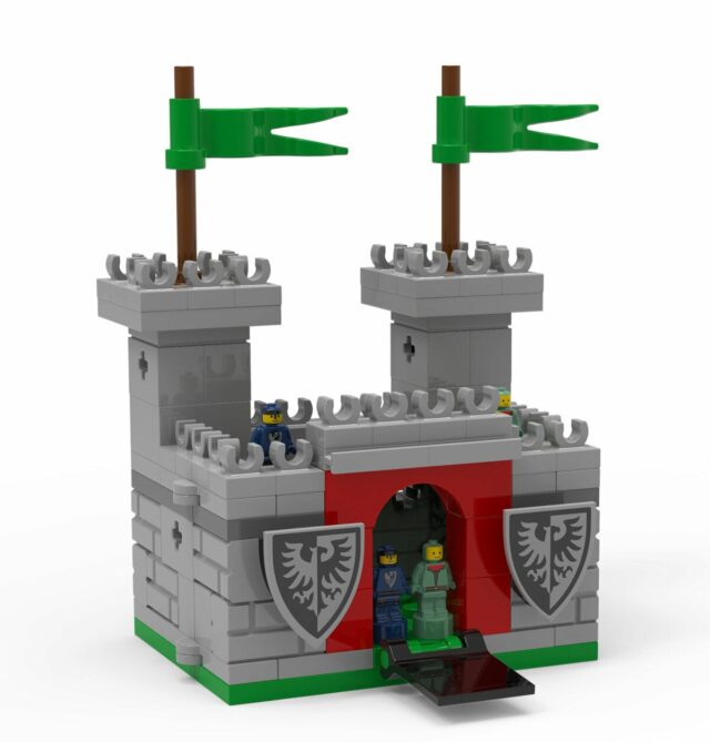 LEGO 5008074 Buildable Grey Castle