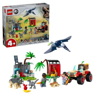 LEGO Jurassic Park 76963 Baby Dinosaur Rescue Center