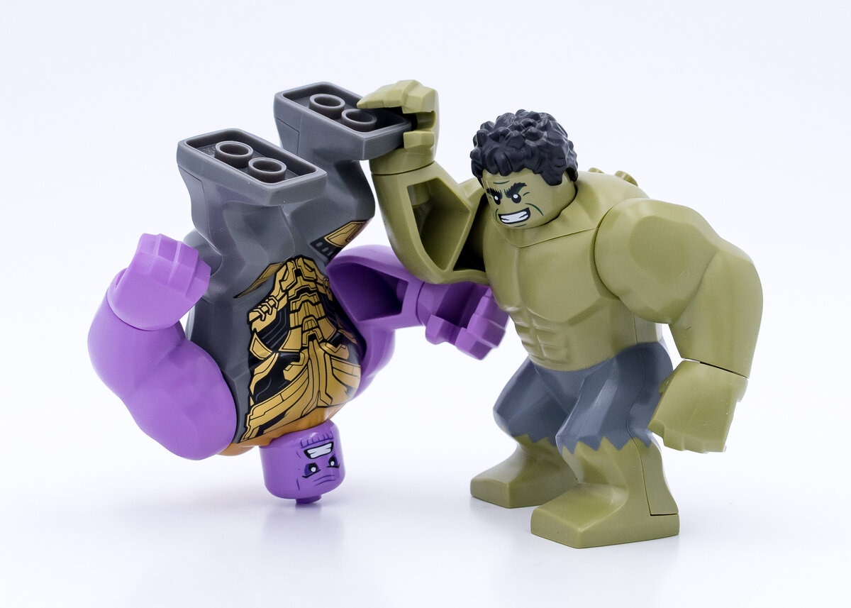 LEGO Marvel 76269 Avengers Tower : la nouvelle figurine de Hulk