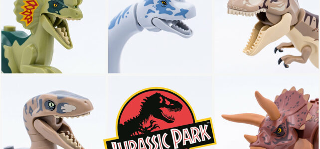 LEGO Jurassic Park 2023 dinos