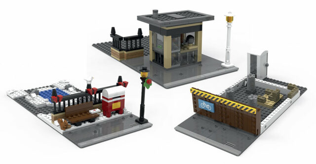LEGO Modular extensions instructions