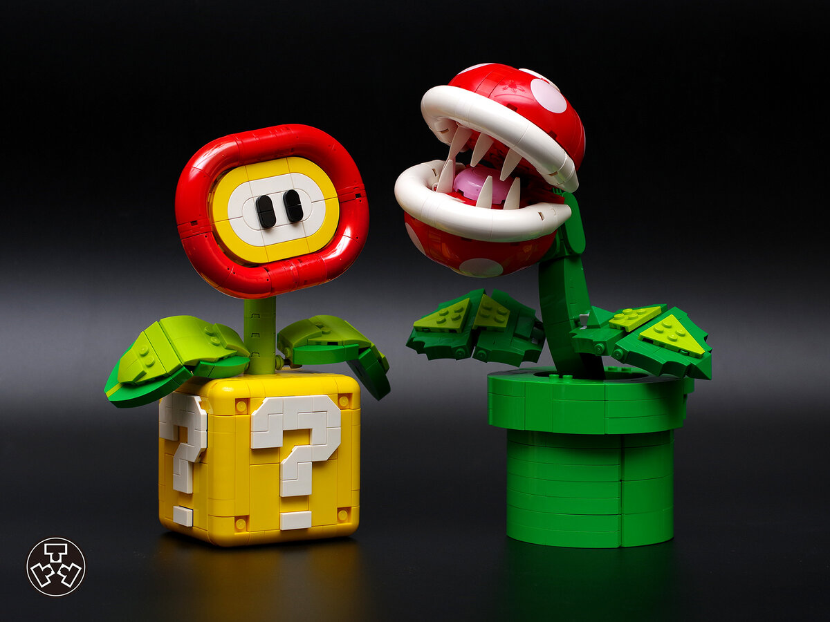 Super Mario: LEGO dévoile une fleur Piranha géante [PHOTOS]