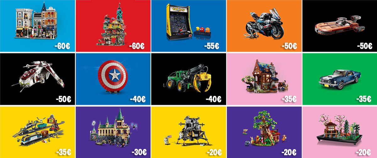 Calendrier 2024 LEGO® Une minifigurine par jour 5008142