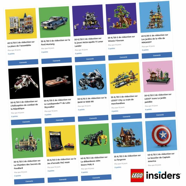 code promo LEGO Insiders Black Friday 2023