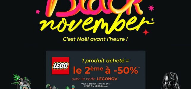 promo LEGO Cdiscount Black November 2023