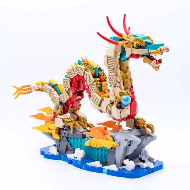 Review LEGO Chinese New Year 80112 Auspicious Dragon