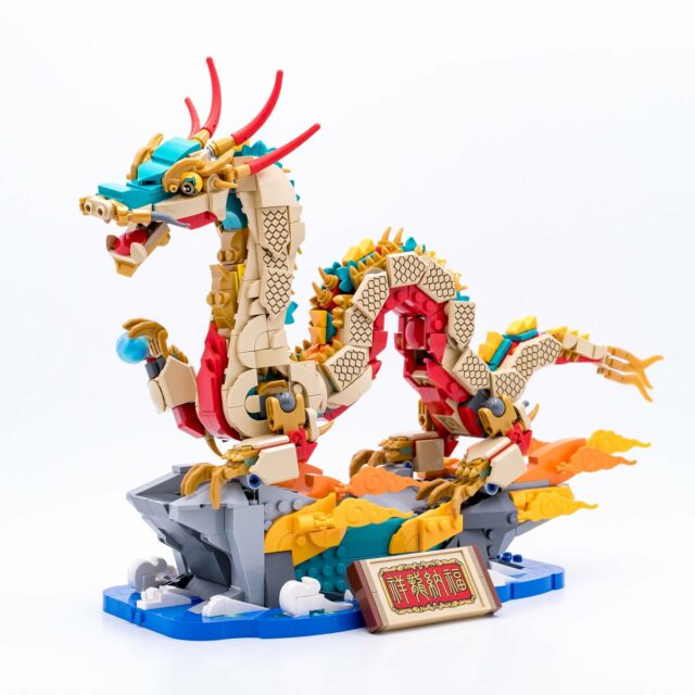 Review LEGO Chinese New Year 80112 Auspicious Dragon