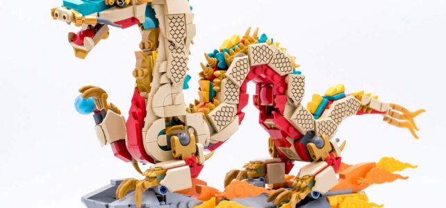 Review LEGO Chinese New Year 80112 Auspicious Dragon