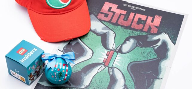 Review récompenses LEGO Insiders : 5008196 Bauble, Halloween Poster et casquette 5007089 Octan Cap