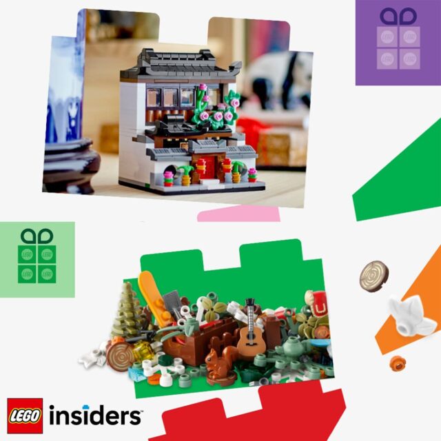 LEGO 40610 40599 cadeaux décembre 2023