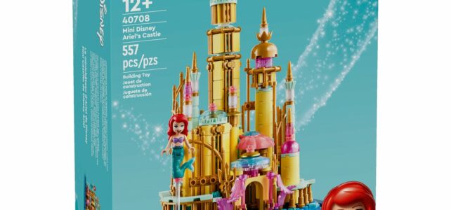 LEGO 40708 Mini Disney Ariel's Castle