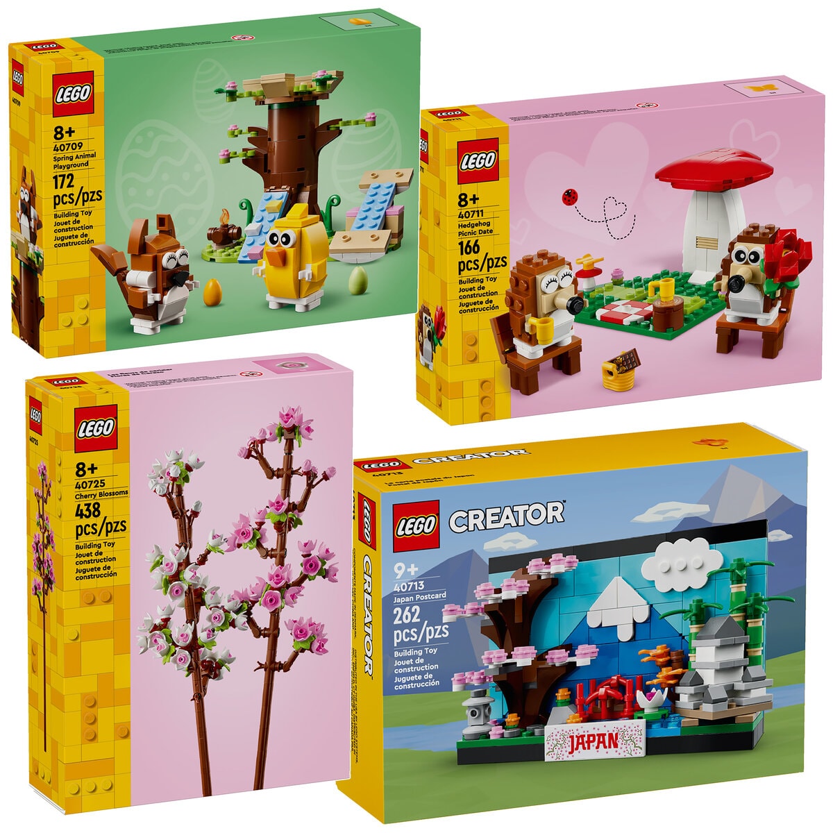 Nouveautés LEGO 2021 : les fleurs 40460 Roses et 40461 Tulips sont