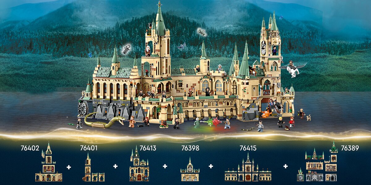 LEGO Art Harry Potter propose des alternatives aux blasons