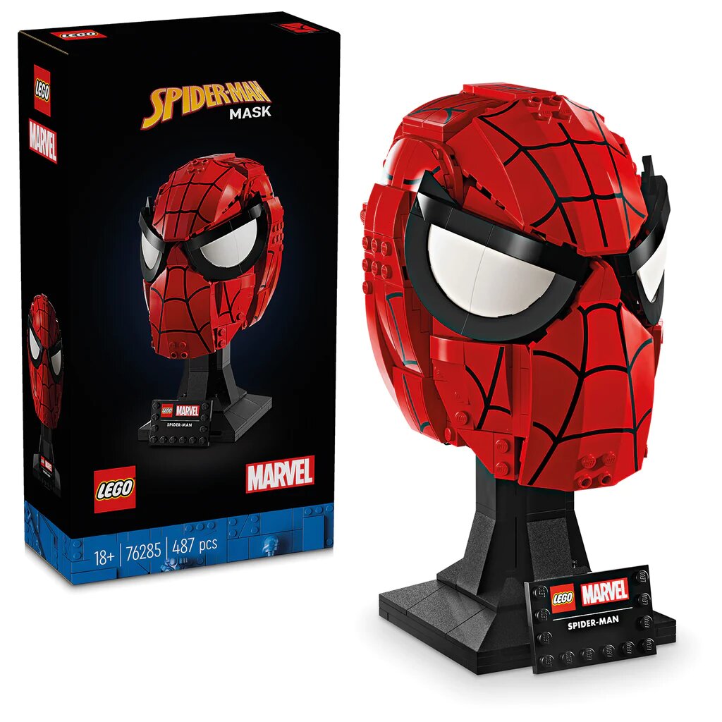 Nouveauté LEGO Marvel 76285 Spider-Man Mask : disponible en précommande -  HelloBricks
