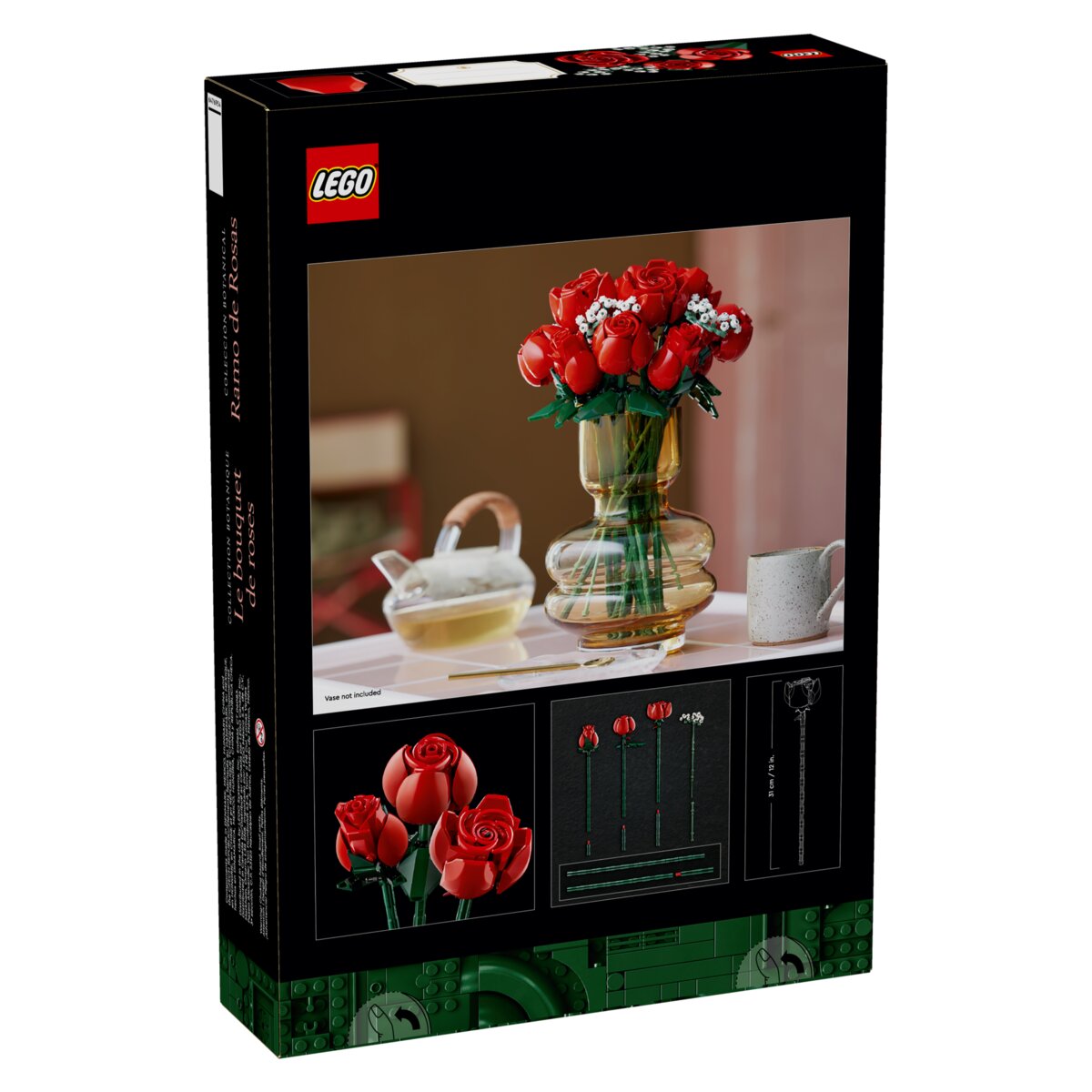 LEGO Icons 10328 Bouquet of Roses (Botanical Collection) : le set est en  ligne sur le Shop - HelloBricks